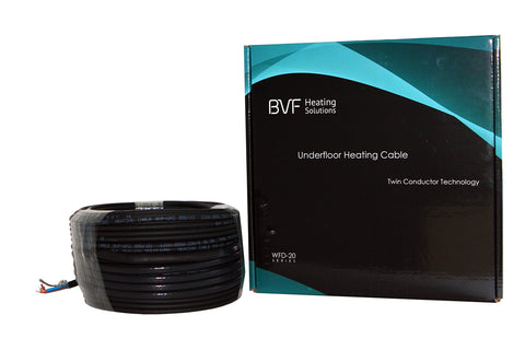 Varmekabel BVF1600W/80meter